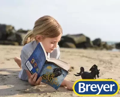 6181 Koń Black Stallion z książką