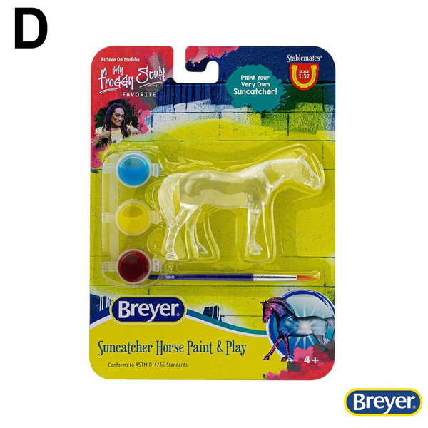 4230 Breyer Stablemates 4 konie do wyboru zestaw do malowania
