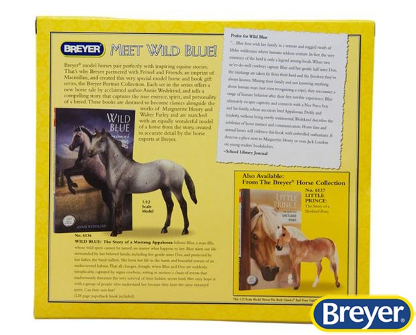 6136 Koń Wild Blue z książką
