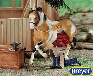 530 Breyer Traditional Lalka kowal z akcesoriami