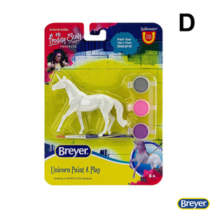 4233 Breyer Stablemates UNICORN PAINT & PLAY 