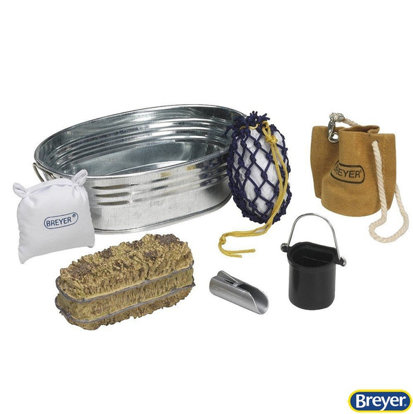 2486 Zestaw stajenny do karmienia koni Breyer