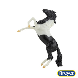 961 Breyer Classics Black Pinto Rearing Mustang