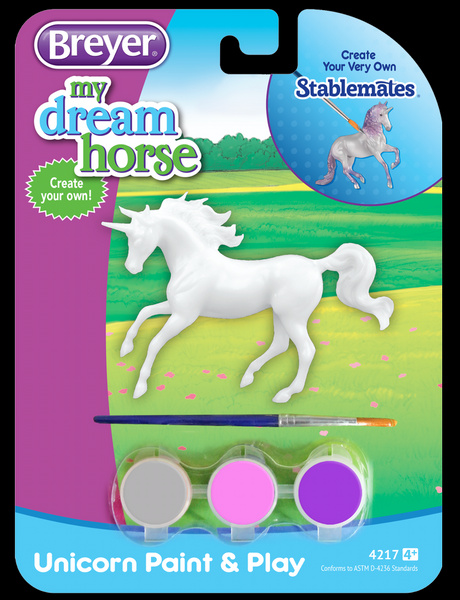 4217 Breyer Zestaw do malowania Jednorożec