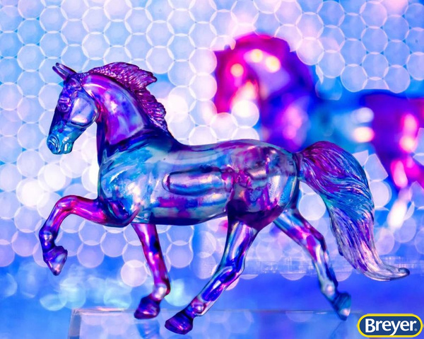 4237 Breyer Stablemates Suncatcher Zestaw koni do malowania