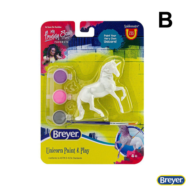 4233 Breyer Stablemates UNICORN PAINT & PLAY