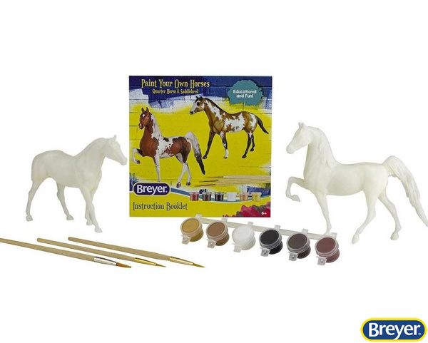 4260 PAINT YOUR OWN HORSE QUARTER HORSE & SADDLEBRED