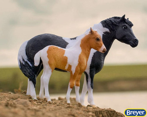 1863 Breyer Traditional The Phantom & Misty zestaw 