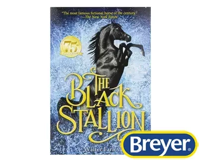 6181 Koń Black Stallion z książką