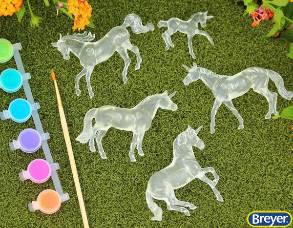 4238 Breyer Stablemates Suncatcher Jednorożec zestaw do malowania