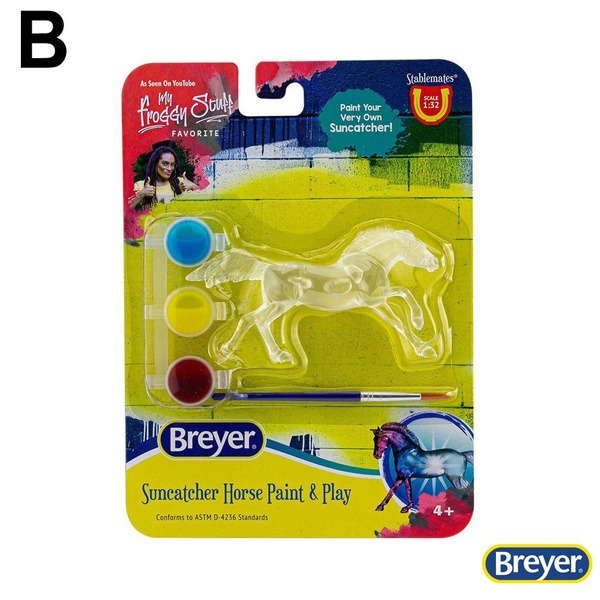 4230 Breyer Stablemates 4 konie do wyboru zestaw do malowania