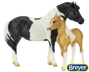 1863 Breyer Traditional The Phantom & Misty zestaw 