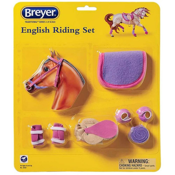 2050 Zestaw siodło i ogłowie różowo-fioletowy Breyer