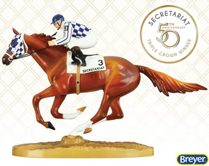 97450 Secretariat 50th Figurine