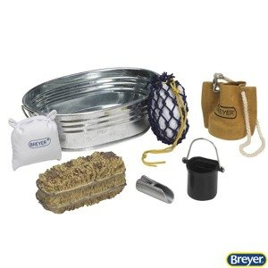 2486 Zestaw stajenny do karmienia koni Breyer