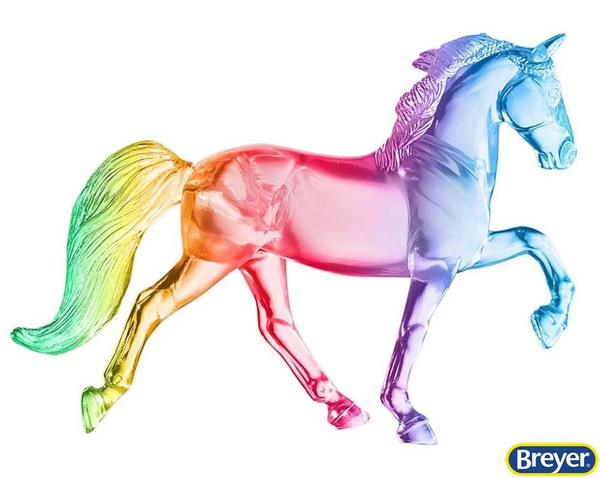 4237 Breyer Stablemates Suncatcher Zestaw koni do malowania