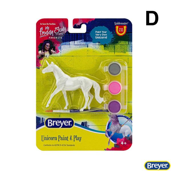 4233 Breyer Stablemates UNICORN PAINT & PLAY