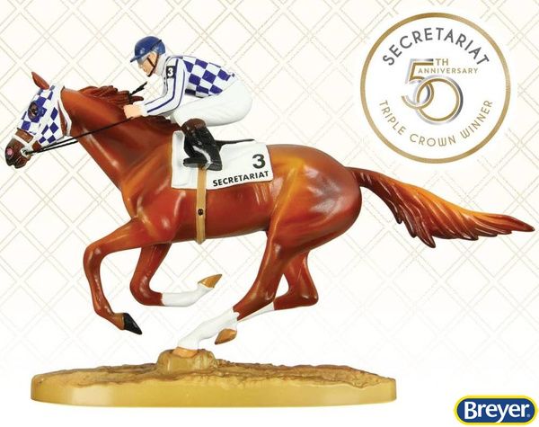 97450 Secretariat 50th Figurine