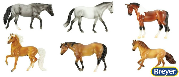 B-SM-10047 Horse Foal Surprise