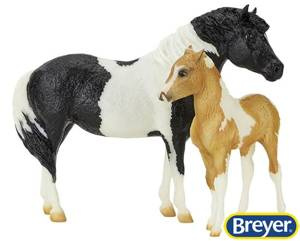 1863 Breyer Traditional The Phantom & Misty zestaw